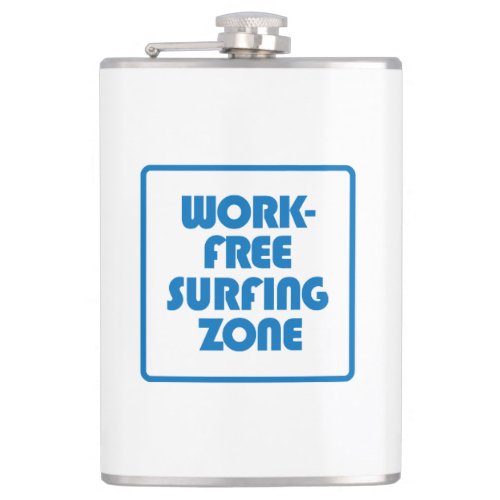Work Free Surfing Zone Flask