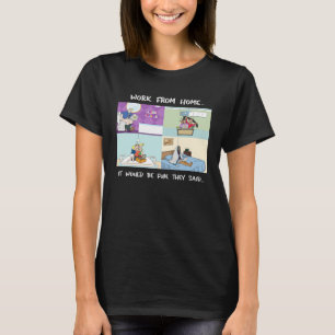 Work From Home 2020 2021 Men & Women T-Shirt