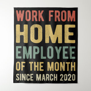 Work From Home Employee of The Month Since March 2020 Gifts