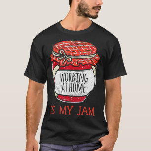Work From Home Gifts Women Cute Working At Home I T-Shirt