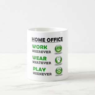 Work From Home Gift I Work Out of My Home Mug Stay at Home Mom Coffee Cup  Entrepreneur Gifts Home Office WAHM Life WFH Home Based Business 