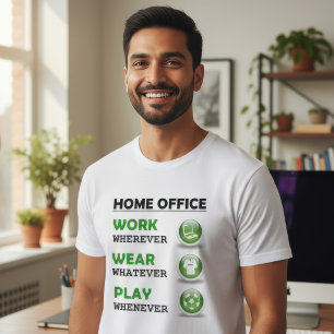 Work From Home Office Funny T-Shirt