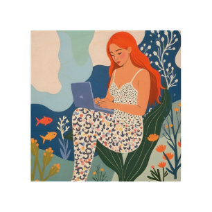 Work From Home Wood Wall Art