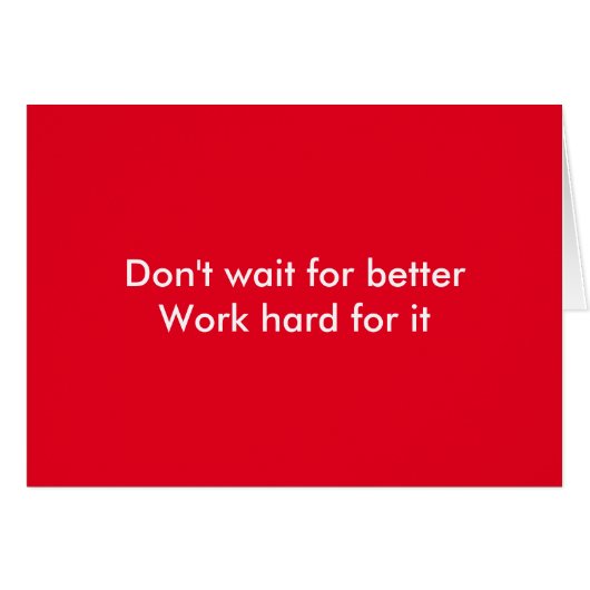 Work Hard (Front Horizontal)