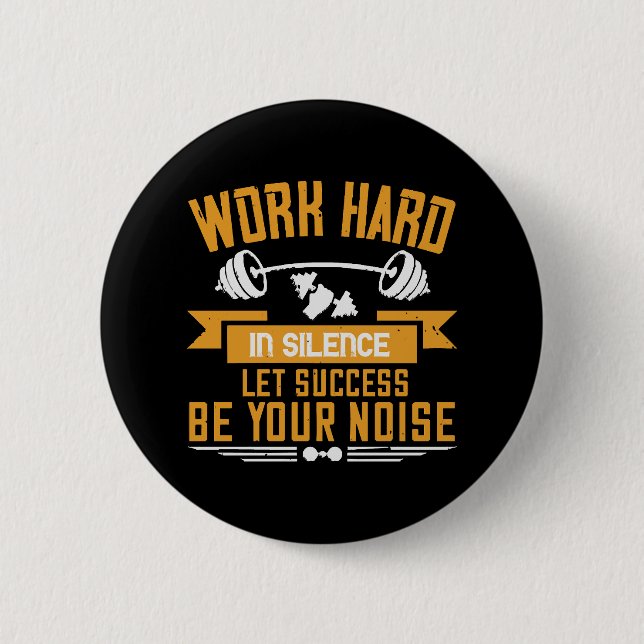 Work hard button (Front)