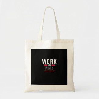 Work Hard Play Hard Classic Viral Tote Bag