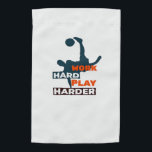 Work Hard Play So Hard Soccer Player Classic Garden Flag<br><div class="desc">A strong message for athletes who go hard on and off the field. Soccer never looked more serious.</div>
