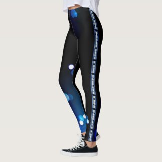 Work hard, sport black LEGGINGS