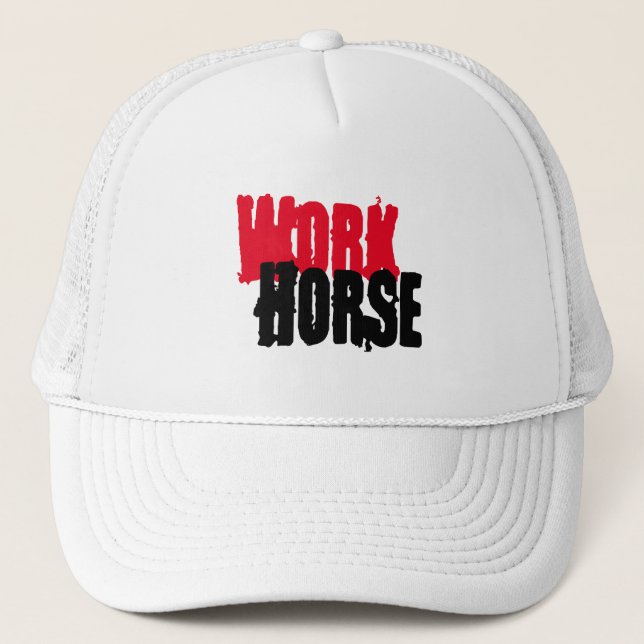 Work Horse Trucker Hat (Front)