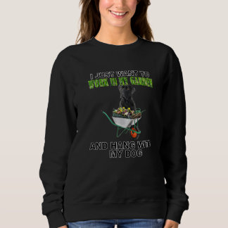 Work In My Garden & Hang W Cane Corso Sweatshirt