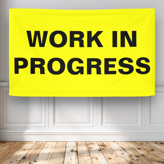 Work in Progress Banner (Creator Uploaded)