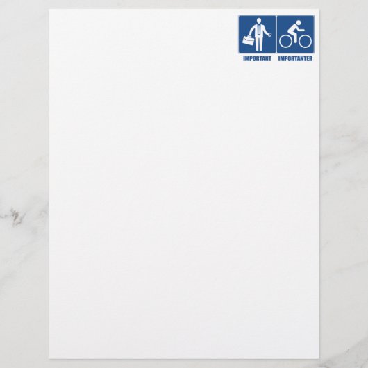 Work Is Important, Cycling Is Importanter (Front)