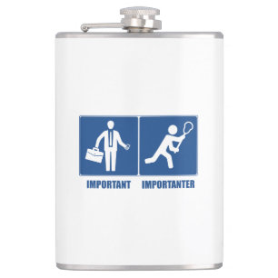 Work Is Important, Lacrosse Is Importanter Flask