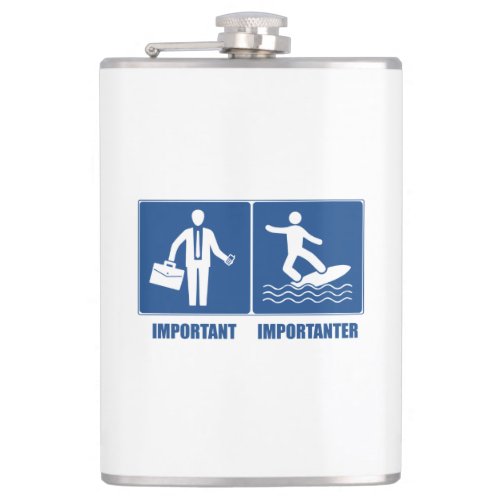Work Is Important Surfing Is Importanter Flask