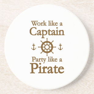 Work Like A Captain Drink Like A Pirate Women's T-Shirt - Vessel Placards