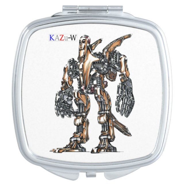 Work No. 00006 "Mysterious Aircraft Used for Festi Compact Mirror (Front)