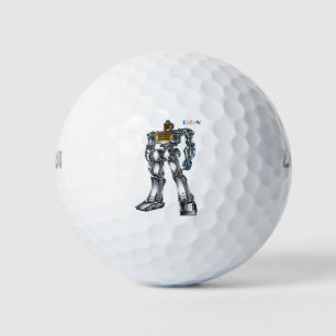 Work Number 00001 "Burning! ! ELECTRIC STOVE" Golf Balls