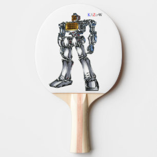 Work Number 00001 "Burning! ! ELECTRIC STOVE" Ping Pong Paddle