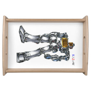 Work Number 00001 "Burning! ! ELECTRIC STROBOSCOPE Serving Tray