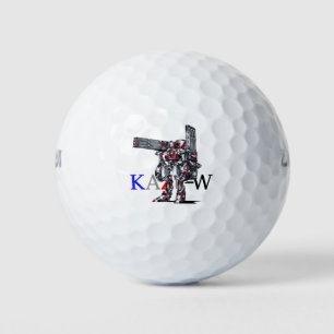 Work number 00010 'Artillery machine equipped with Golf Balls