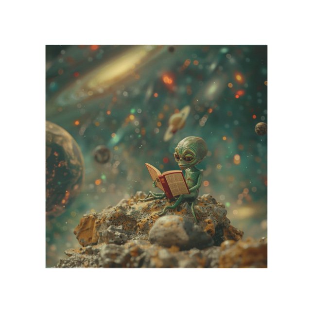 WORK OF ART ALIEN BOOK (Front)