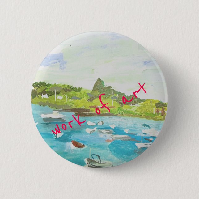 Work of Art Button (Front)