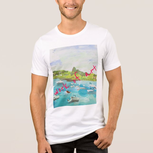 Work of Art Tri-Blend Shirt (Front)