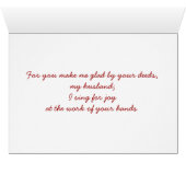 Work of Your Hands (Inside Horizontal (Bottom))