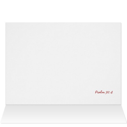 Work of Your Hands Cards (Inside Horizontal (Top))
