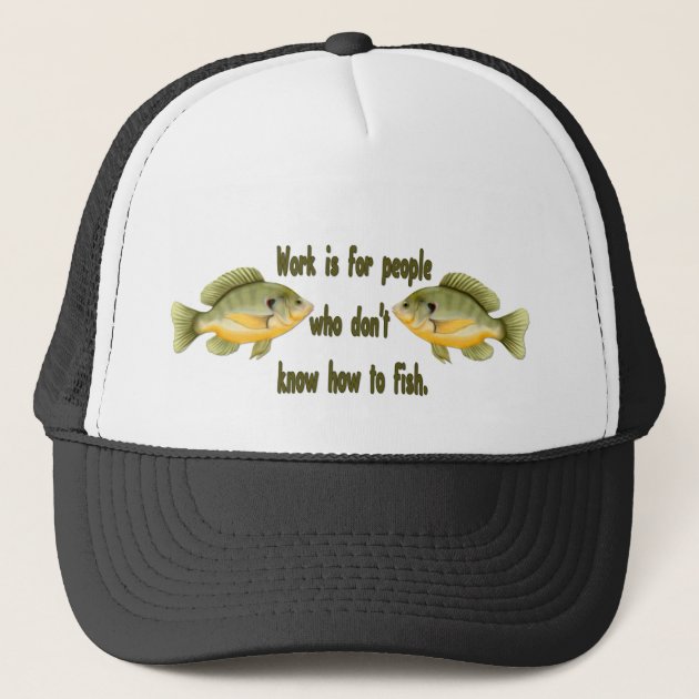 hats with fish on them