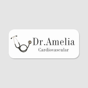 Work-Personalized Doctor Stylist ID Badge
