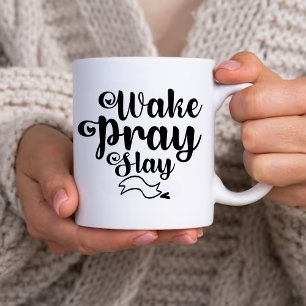 Work, Pray, Slay Motivational Specialty Mug