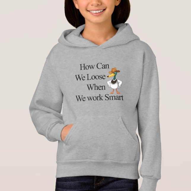 Work Smart Hoodie (Front)