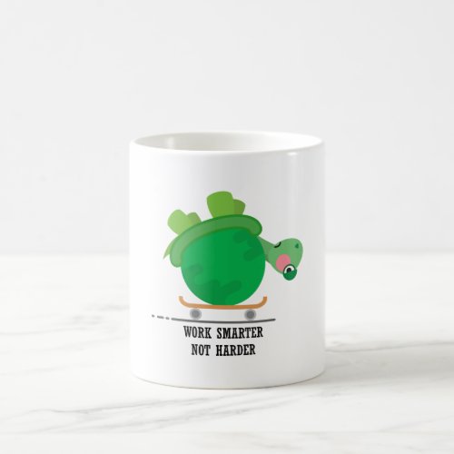 Work smarter not harder coffee mug