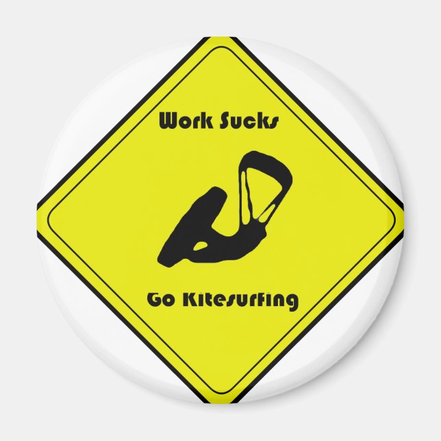 Work still sucks magnet (Front)