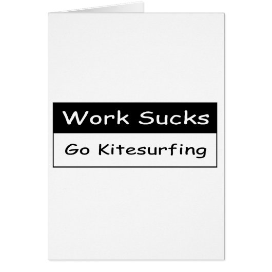 Work sucks cards (Front)