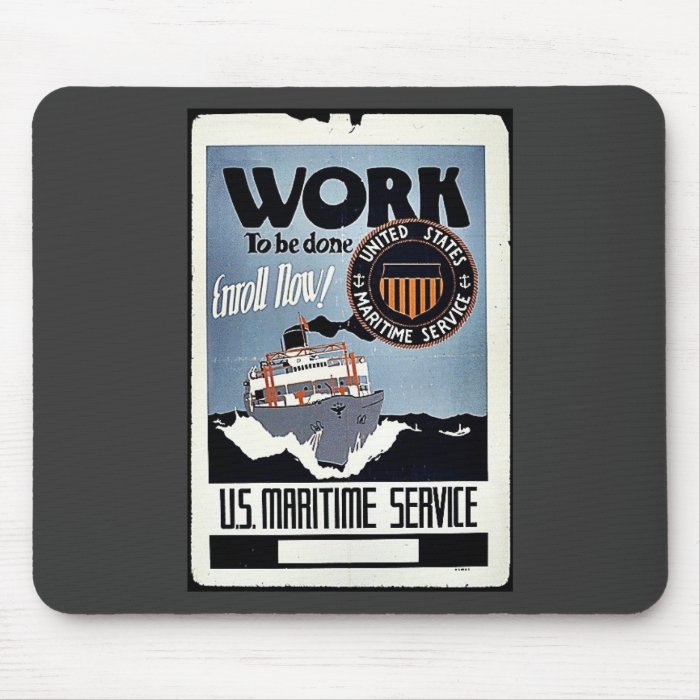 Work To Be Done Mouse Pad