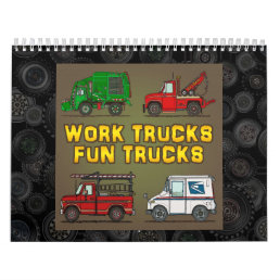 Work Trucks Fun Trucks Calendar