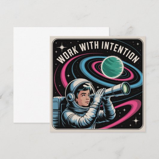 Work With Intention (Front/Back)