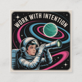 Work With Intention Calling Card