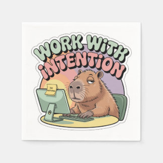 Work With Intention Napkins