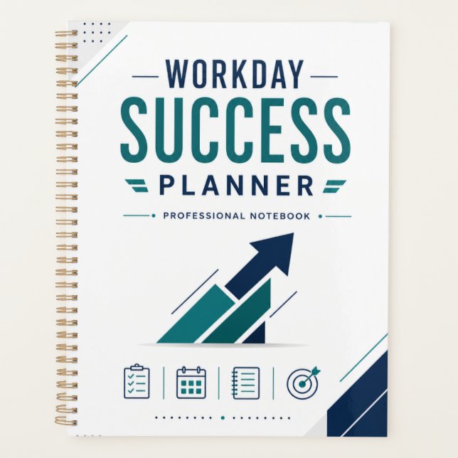 Workday Success Planner Professional Notebook  (Front)