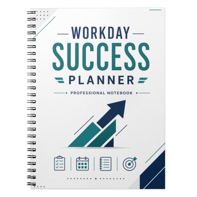 Workday Success Planner Professional Notebook  (Front)