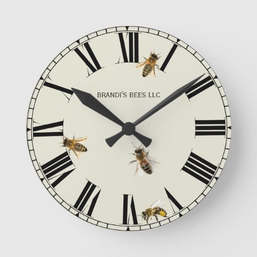 Worker Bee Apiary Shop Clock