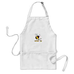 worker bee - carpenter adult apron