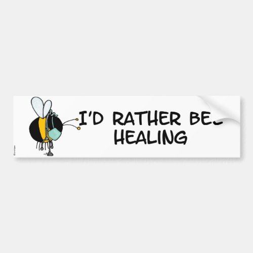worker bee _ doctor bumper sticker