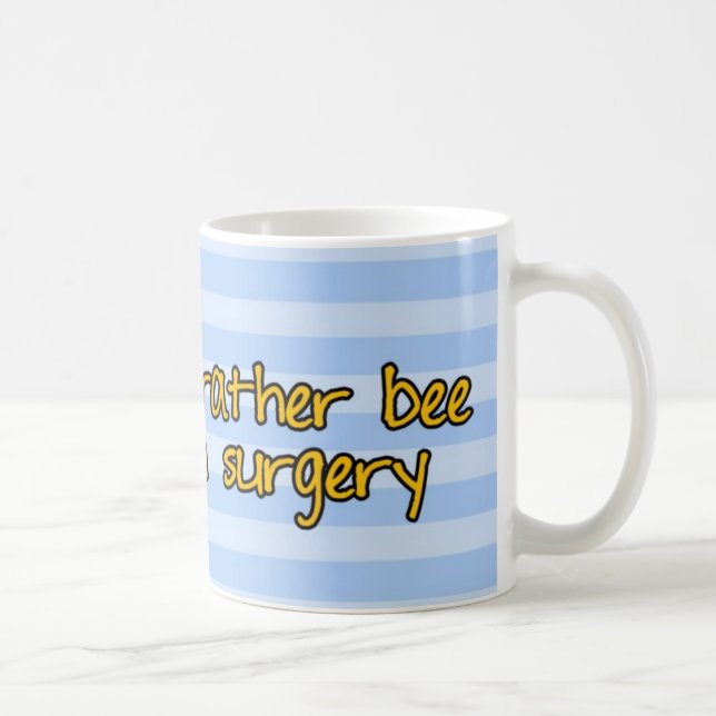 worker bee - doctor coffee mug (Right)