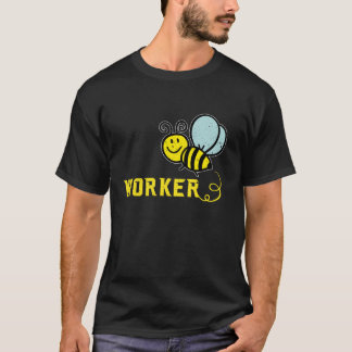 Worker Bee Lover Funny Save The Bees Beekeeper T-Shirt