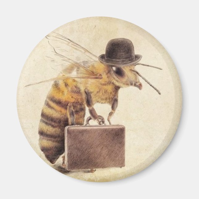 Worker Bee Magnet (Front)