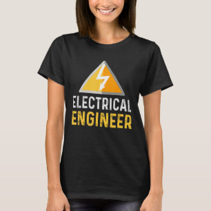 Worker Distressed Electrical Engineer Engineering T-Shirt